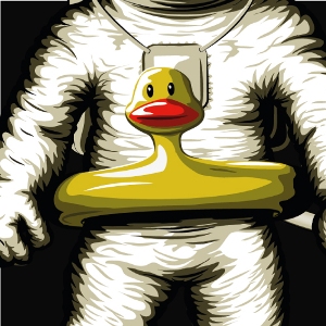 zoom t-shirt Astronaute ridicule geek original