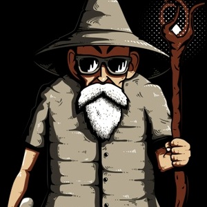 zoom t-shirt Gandalf Génial geek original