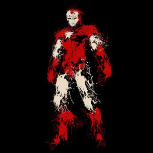dessin t-shirt Iron man geek original