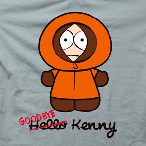 dessin t-shirt Hello Kenny geek original