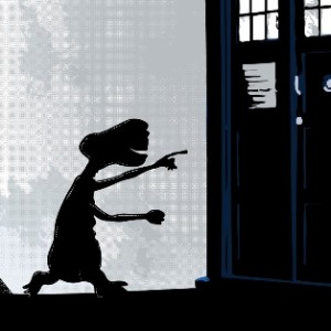zoom t-shirt Tardis telephone maison geek original