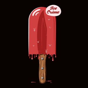 dessin t-shirt Ice Crime geek original