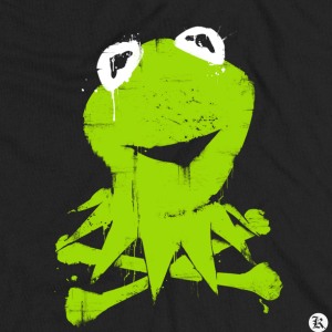 dessin t-shirt Kermit la grenouille geek original