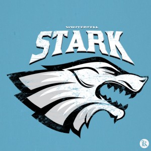dessin t-shirt Winterfell – Stark geek original