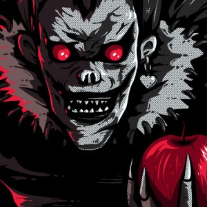 Dieu de la mort - Dessin ryuk - Shinigami - Death note - Pomme