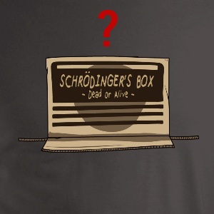 dessin t-shirt Le chat de Schrodinger geek original