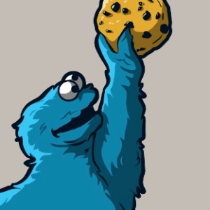 zoom t-shirt Cookies Monster geek original