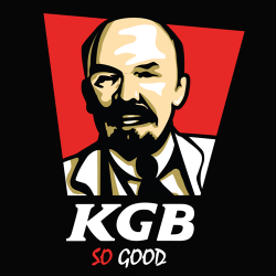 t-shirt KGB by Lénine