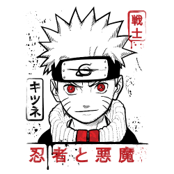 t-shirt Naruto Fanart