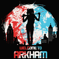 t-shirt Welcome to Arkham
