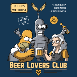 t-shirt Club de bière
