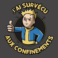 t-shirt Fallout – Confinements