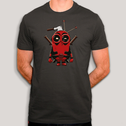Deadpool 3D Imprimé T Shirt Hommes Femmes T-shirt Summer Casual manches courtes O-cou 