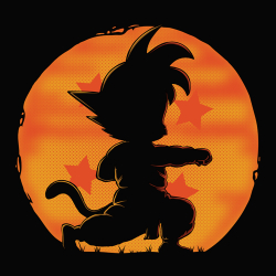 t-shirt L’entraînement de Son Goku