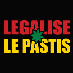 t-shirt Pastis – Légaliser
