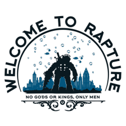 t-shirt Welcome to Rapture